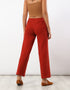 Drawstring quilted pants